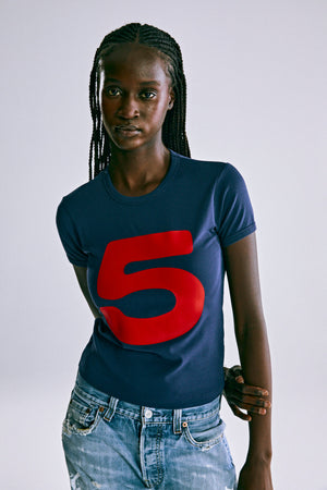 RED 5 BABY TEE
