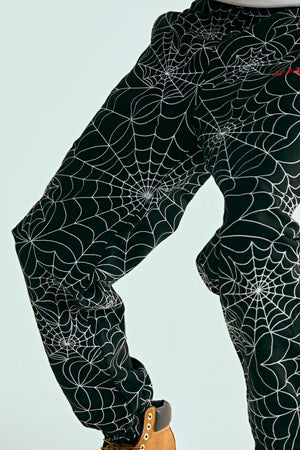 EMBROIDERED AOP SWEATPANT