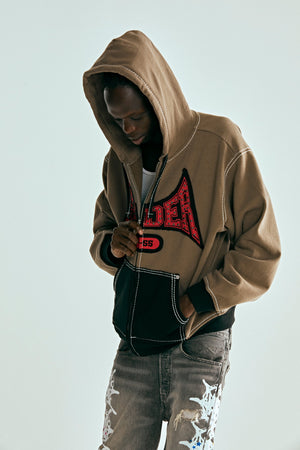 T&F ZIP HOODIE