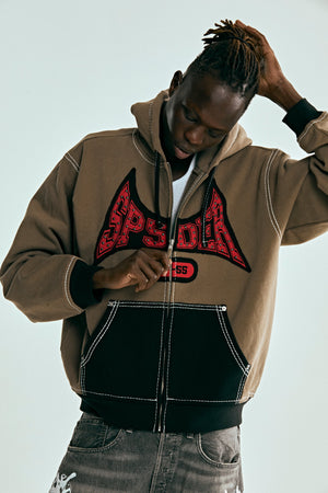 T&F ZIP HOODIE